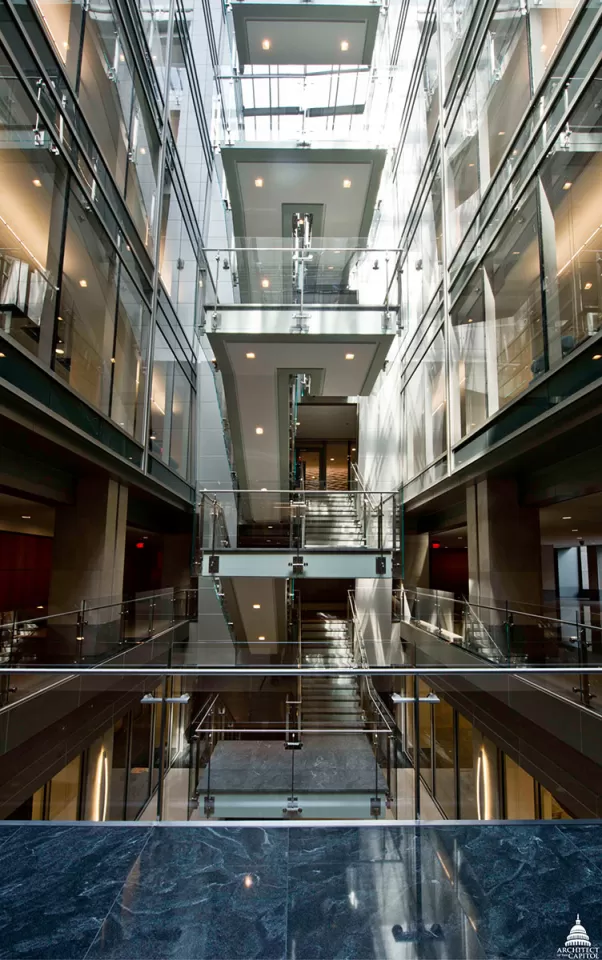 The renovation of the O'Neill Building modernized the facility and added an abundance of natural light.