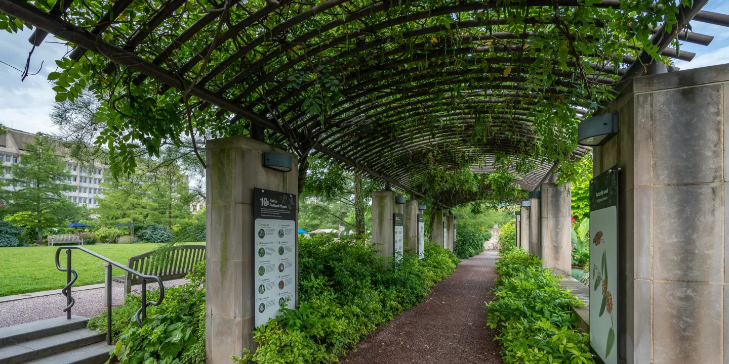 Archway in National Garden