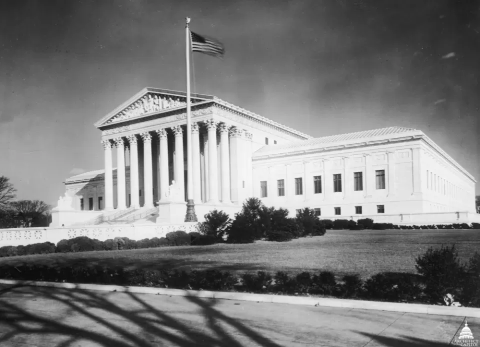 The Supreme Court Building.