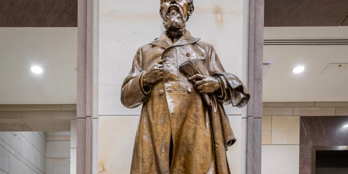 Jefferson Davis Statue, U.S. Capitol for Mississippi