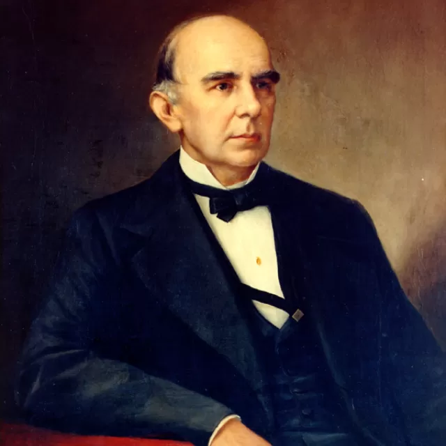 Painted portrait of Edward Clark, Fifth Architect of the Capitol.