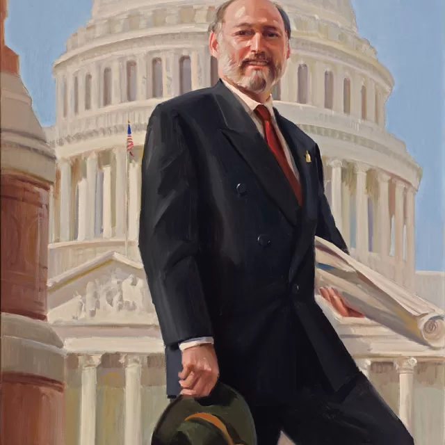 Portrait of Alan M. Hantman, FAIA, Tenth Architect of the Capitol.