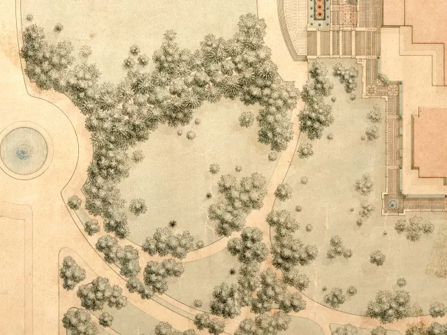 Olmsted's plan for Capitol Square, S.W.
